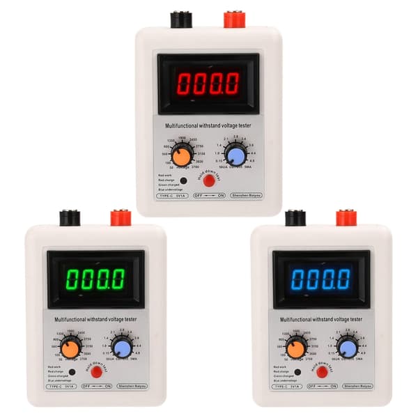 Multifunktionsmåler Diode Triode Spændingskapacitetsmåler Modstå Spændingstester IGBT Transistor Tester 50-3700V Green