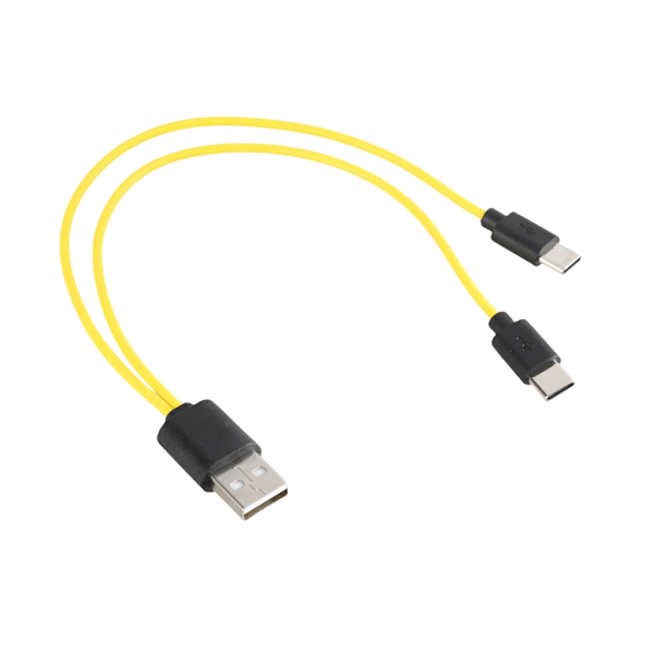 Effektiv laddningslösning för flera enheter Hane USB till Hane Typ C Snabbladdningssladd Strömkabel Snabbladdningskabel One for four