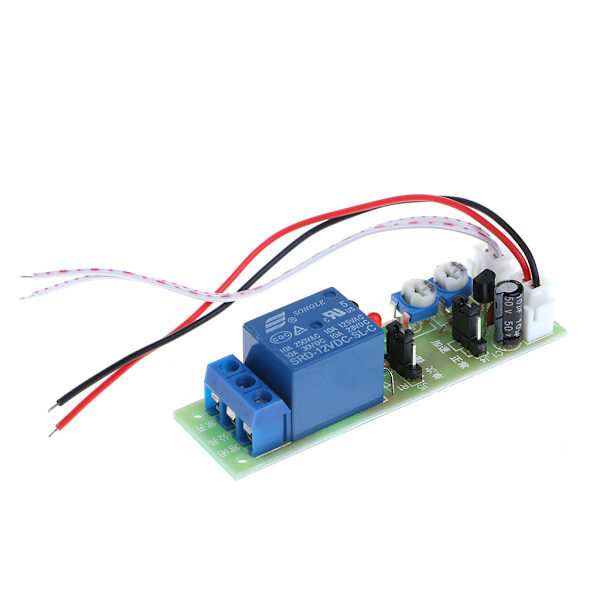 12V for DC Infinite Cycle Delay Timing Timer Relay PÅ AV Bryter Loop Modul Tri