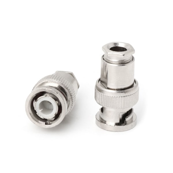 10 st RG58 BNC Hanplugg för CCTV Säkerhet Koaxial Koppling Video BNC-kontakt