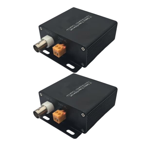 Rask koaksialomformer utvider Ethernet-signal over 500 meter avstand