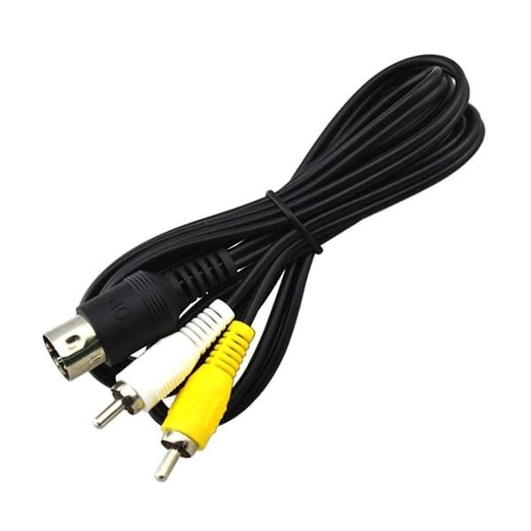 1 Standard AV-kabel RCA-forbindelseskabel 1,8 meter