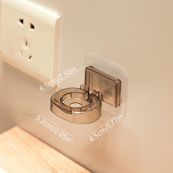 Utrymmesbesparande vägghängd ställhållare laddningsdocka lämplig för Watch Series 1 till Series 8 Modern heminredning Gray