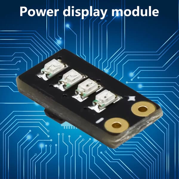 3.7V-4.2V Batteri Strömindikator Modul Med LED-Display För Små Enheter null - 5