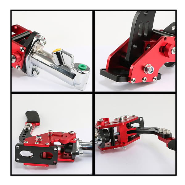 Racing Bremsesystem Håndbremse Universal Aluminium Hydraulisk Håndbremsegreb Black