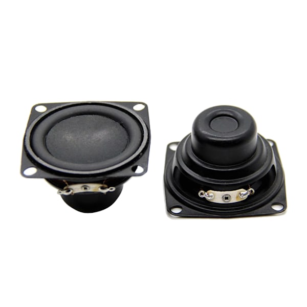 2-tums 53 mm Full Range-högtalare 4 Ohm 10W Vattentät Svart Aluminiumfilm Magnet Högtalare Bärbara Högtalare