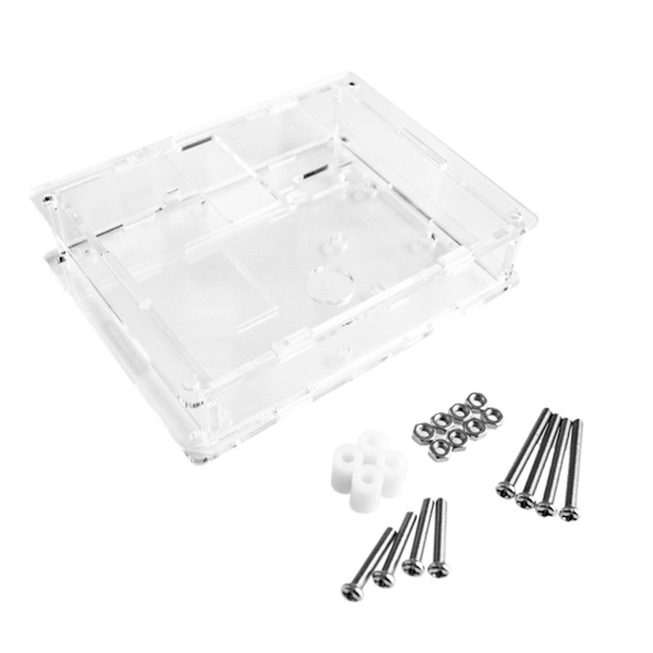 Transparent Hölje för DIY-delar till LCR-T4 Transistor Testare ESR SCR/MOS Hållbar