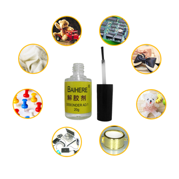 20ML 502 Glue Dispergator Debonder Remover Rengöring Snabbtorkande snabblim