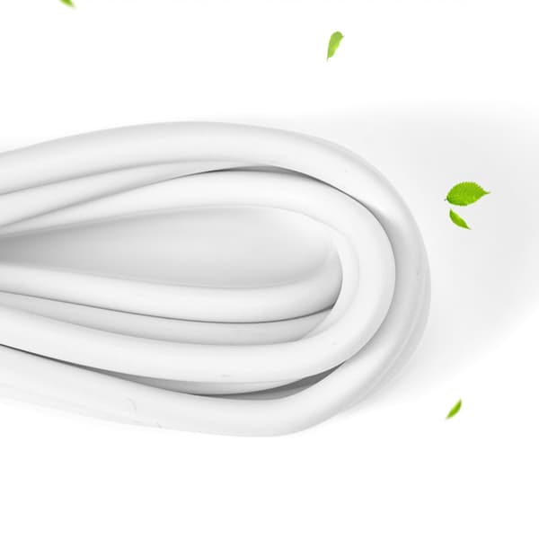USB A hann til 3,5 mm x 1,35 mm hannplugg DC strømladeradapteromformerka White