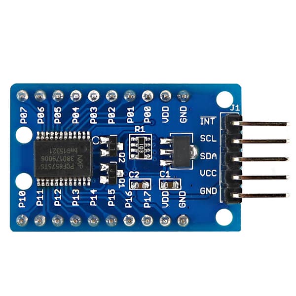 PCF8575 IO-laajennusmoduuli I2C 16IO:hon