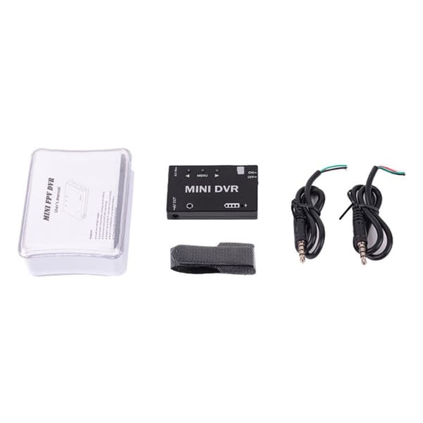 FPV Optagere Mini FPV DVR Videooptagelse Video Lydoptagere Lyd Videooptagere Optagelse Bilmodeltilbehør Black