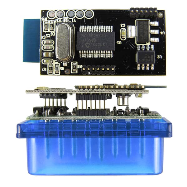 Bil Diagnostisk Skanner Elm 327 OBD 2 For Android Kode Leser Slett Feilkoder 12V 45MA V 2.1 Android Adapter