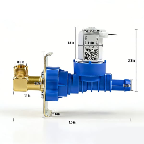 Högpresterande diskmaskinsinloppsventilmontering 5221DD1001E vatteninloppsventiler
