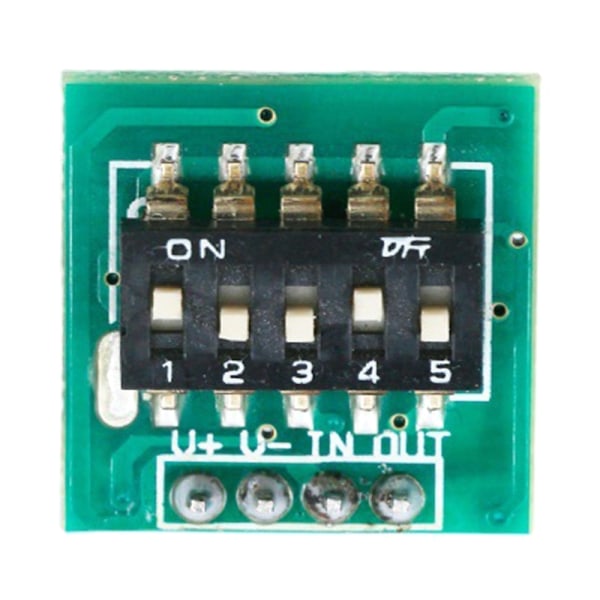 Relämodul Fördröjningstimerbrytare 10S-24H 3,3V-28V Tidsjustering