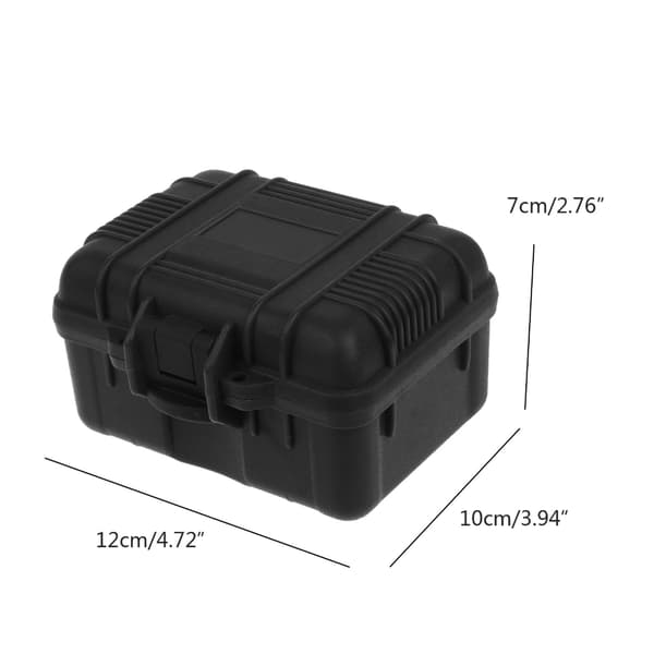 Skyddande Klockbox Vattentät Klockförvaringslåda ABS-Material Yellow