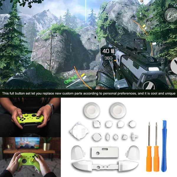 X-box Series S Xlb til Rb-knapbælteværktøj til X-box One Controller Black