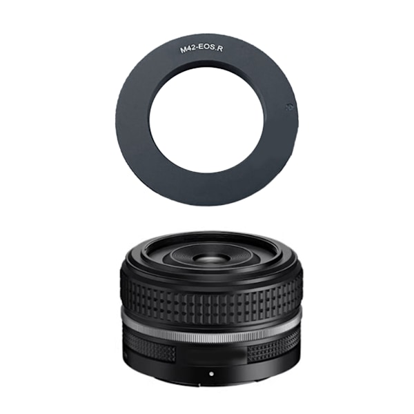 M42-EOSR 1mm Modifieringslinsadapter M42-fattning Storformat Förstoringslinsadapter