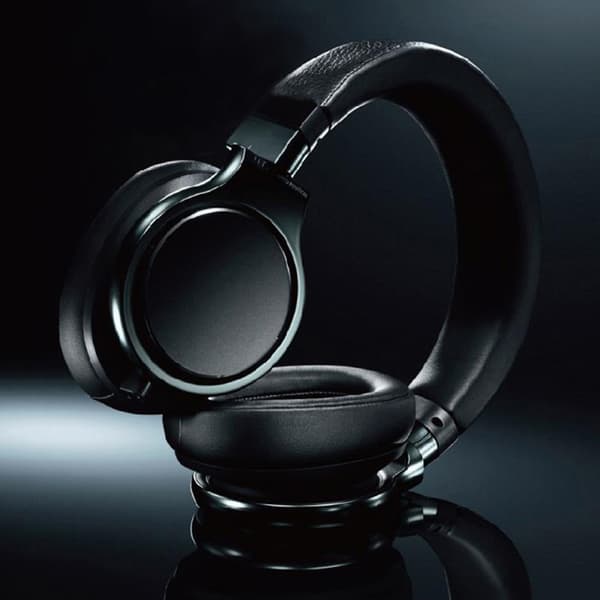 Kvalitets ørepuder bløde pudebetræk til Panasonic RP HD10 RP-HD10E headset Black