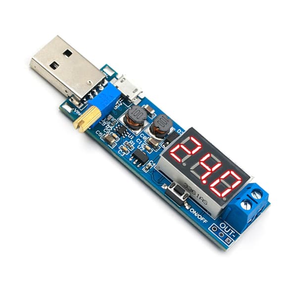USB-tehonlisäys-/alennusvirtalähdemoduuli tukee matalan virran tilaa DC 3.5-12V tulo