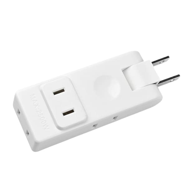 Väggadapter 180 graders roterbar elektrisk stickproppsadapter för hemresor null - 8 holes