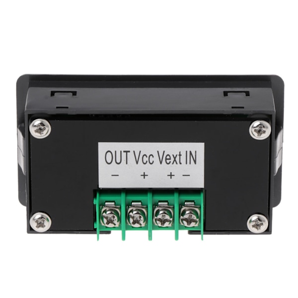 0-90V 20A Voltmeter Amperemeter Ström Amperage Effekt Watt Kapacitet för Tidmätare
