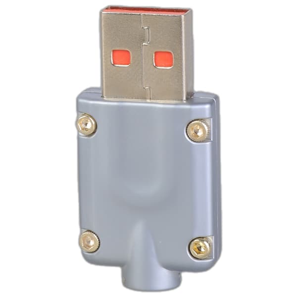 Sveise USB-plugg for sømløs dataoverføring Koblingsloddeplate for flere dingser Kobling Silver