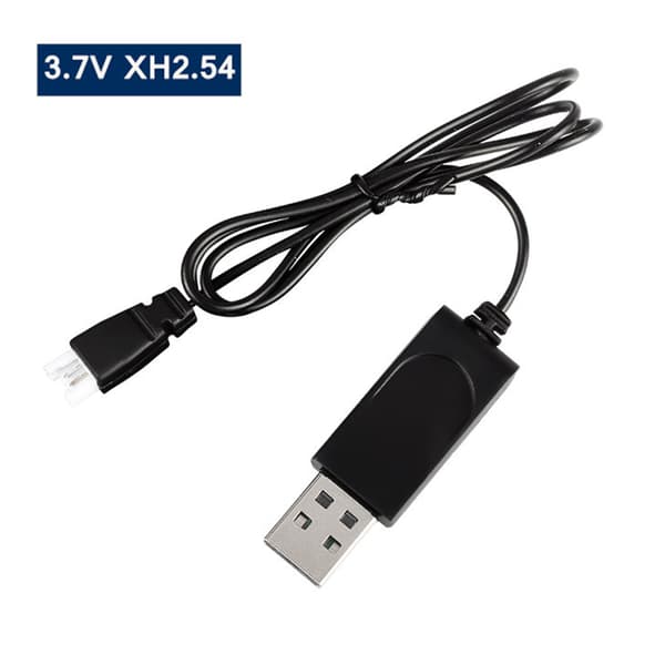 3.7V LiPo Batteri USB Laderkabel Hurtigladeadapter for FPV Droner
