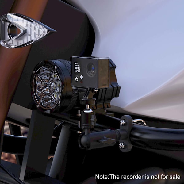360 roterande cykelmotorcykelstyre montering stativ för Hero 9 8 7 Action Camera
