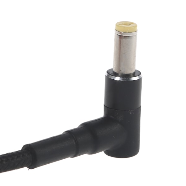 5,5 x 1,7 mm strömladdningskabel 100W PD USB typ C hane ingång till 90 grader