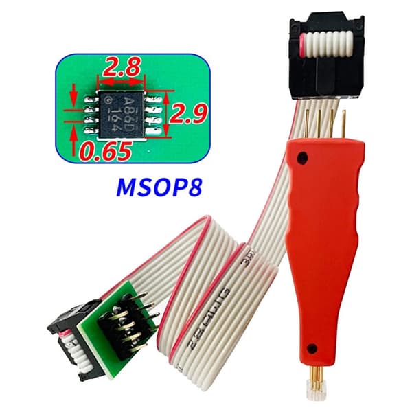 Programmeringstestprobe Elastisk varmeafledning TSSOP8/MSOP8/Mini MSOP8 Chip null - MSOP8