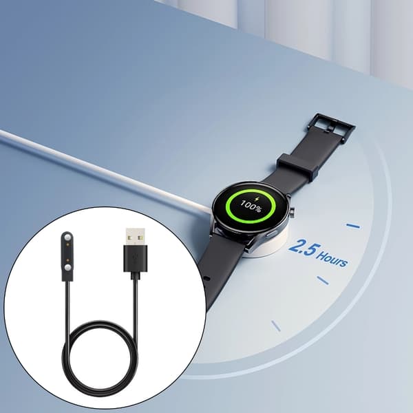 Funktionelt magnetisk ladekabel til Kieslect Lora2 Smartwatch ladestation