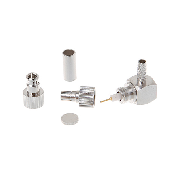 2-i-1 TS9/CRC9 Hanadapter RF-kontakt Koaxialadapter för RG174/178/316