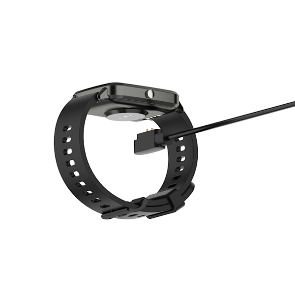 USB-laddningsställ för Smart Watch för Haylou GST LS09B Laddningsadapter Black