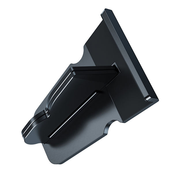 Telefonhållare för skrivbord, mobiltelefonställ skrivbord universell mobiltelefonställ hållare hopfällbar för enhet under 12,9'' Black