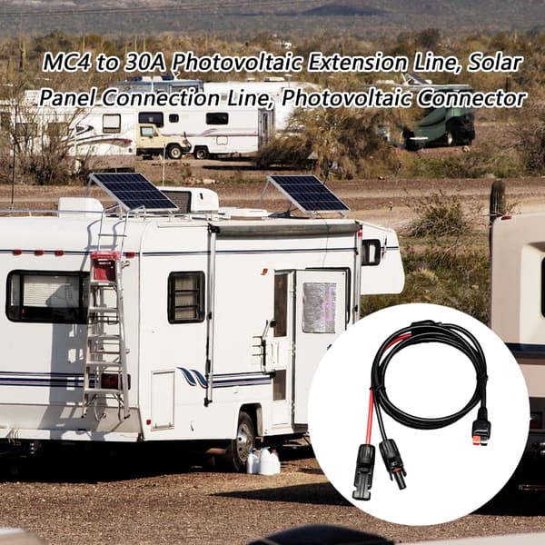 Högtemperaturbeständig 4 Solarkontaktkabel för solenergisystem