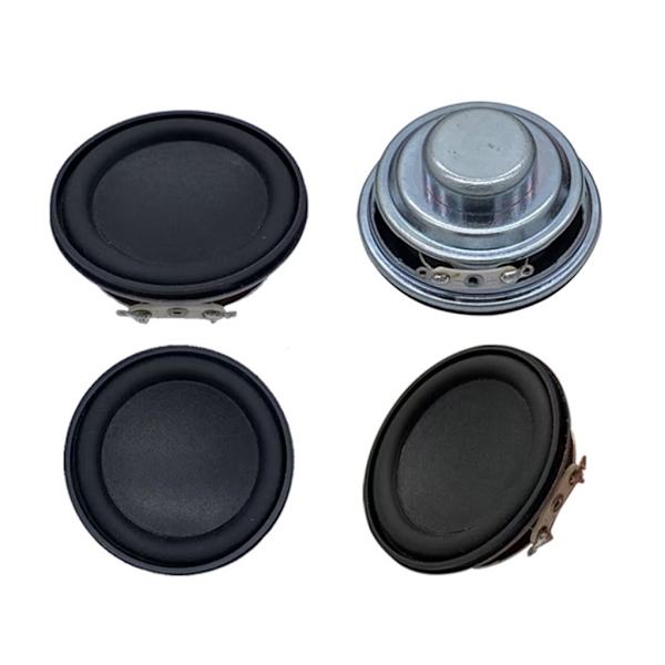 5W 4Ohm Högtalare 50mm Rund Form Ersättningshögtalare Subwoofer Multimedia
