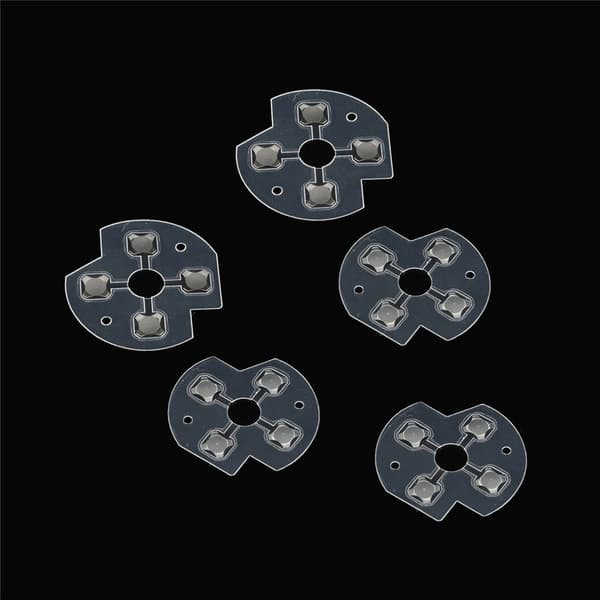 Pakke med 10 erstatninger for One Controller D Pad-knapp metallkuppelfilm