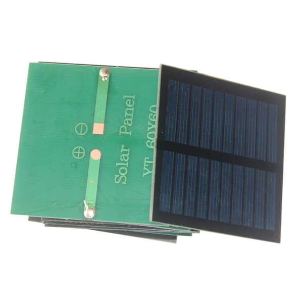 0,45W 5V solcellepanel solcellepanel epoksy cellelading bærbart solcellepanel