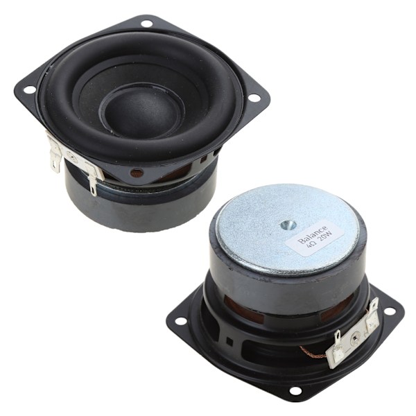 3-tums Högtalare 4 Ohm 20W Hög Effekt - Högtalare - Full Range Horn