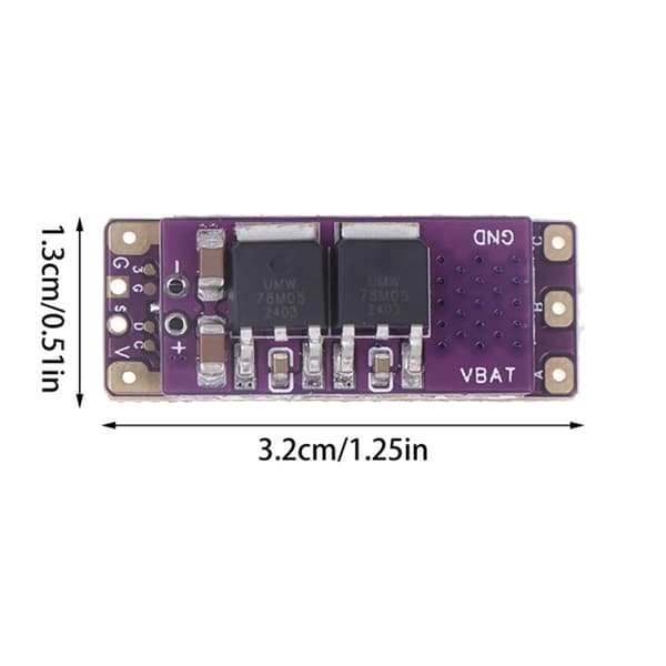 ESC AM32 Teknologi Hastighedsregulator til børsteløs motor i flymodeller null - Enhanced version