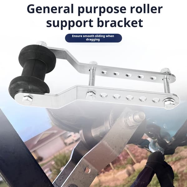 Robust marinetilhenger rullesystem justerbart, designet for langvarig bruk