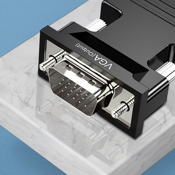 til VGA-adapterkonverter Computer Set-top Box-stik Dongle til bærbar pc-skærmprojektor HDTV