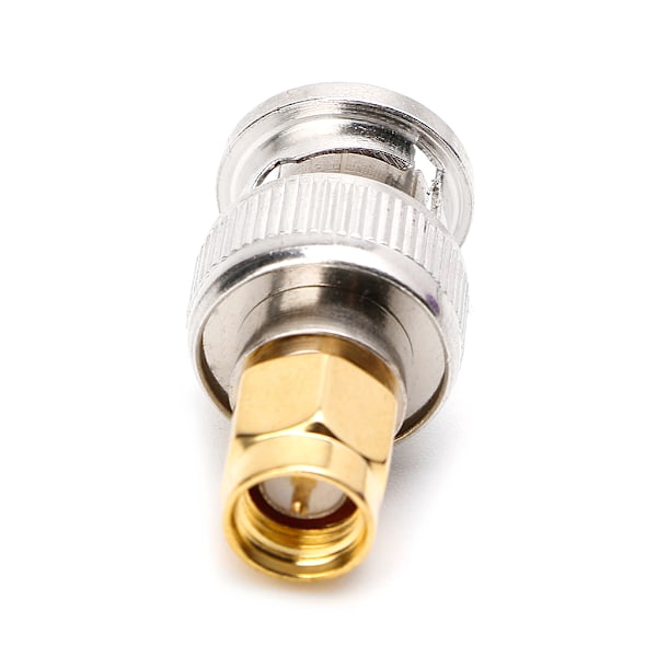 SMA-BNC-JJ RF Koaxial Koax Adapter SMA Hane till BNC Hanekontakt Rakt