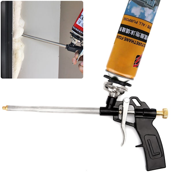 Manuell PU-skumspruta, tungt arbete, bra isolering, DIY-proffsapplikator
