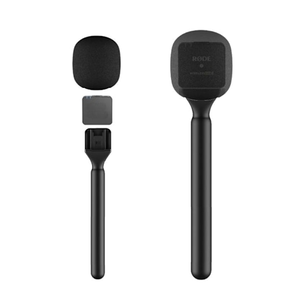 Mikrofon Handhållen Adapter Intervju Handhållen Mikrofon Grepp Sticka För Mic/Rode Go/Relacar Mikrofon