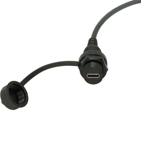 USB2.0 3.1 Typ C Instrumentbräda Infälld Förlängningskabel för Bil Båtar Motorcykel null - USB2.0