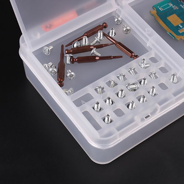 Förvaringslåda för telefon LCD-skärm, moderkort, IC-chips, komponenter, skruvar
