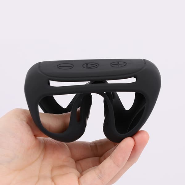 Flexibelt gummiskydd för Go5 Bluetooth-kompatibel högtalarskalsskydd Black