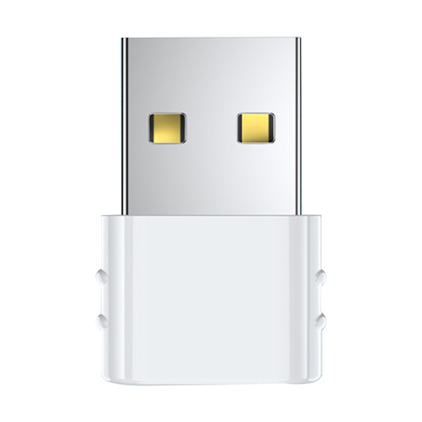 USB 2.0 Han til Type C Hun Konnektor Adapter Type C Opladningsdataoverførsel White