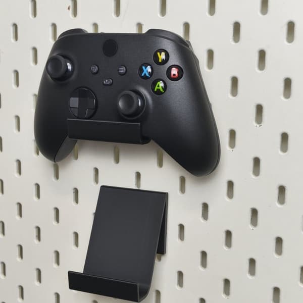 Pladsbesparende Controllerophæng Plast Controllerholder Gamingudstyr Krog Enkel Controllerkrog Velegnet til SKAD Black